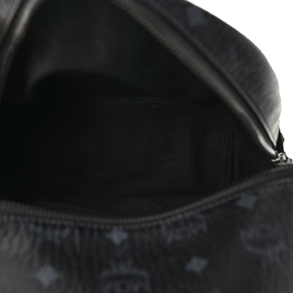 MCM Visetos Small Side Stud Stark Backpack Black 5 of 9