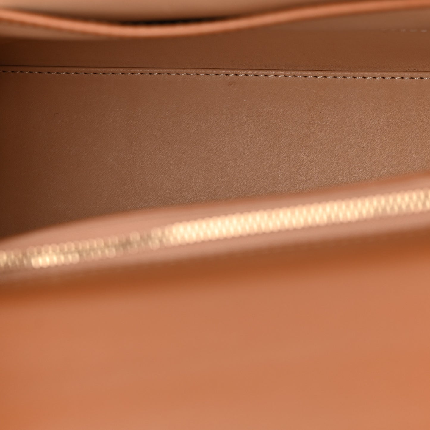 Calfskin MM Tempete Satchel Camel