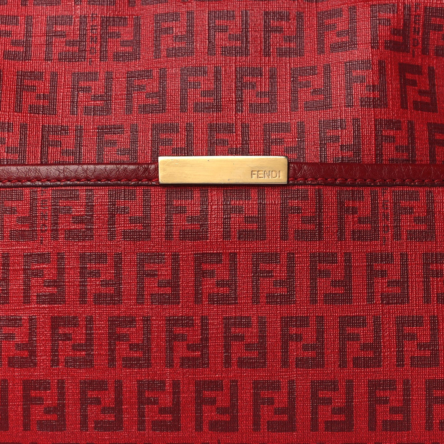 Zucchino Spalmati Vitello Messenger Bag Bordeaux Rubino