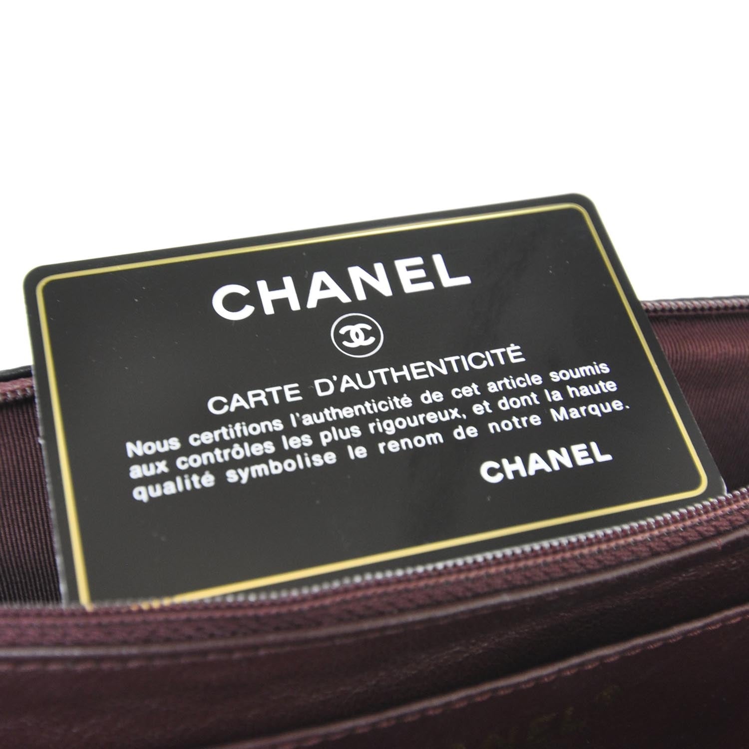 Chanel Lambskin Quilted Maxi Flap Black 9 of 9