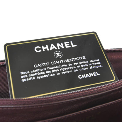 Chanel Lambskin Quilted Maxi Flap Black 9 of 9
