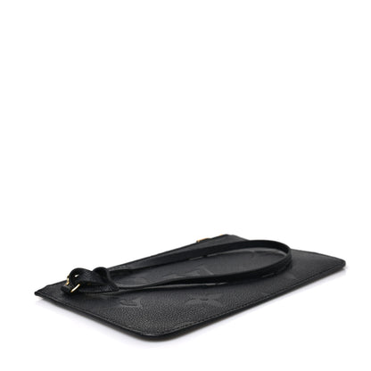 Louis Vuitton Empreinte Monogram Giant Neverfull MM Pochette Black 4 of 5