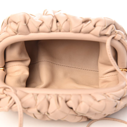 Bottega Veneta Nappa Intrecciato The Mini Pouch Almond 5 of 9