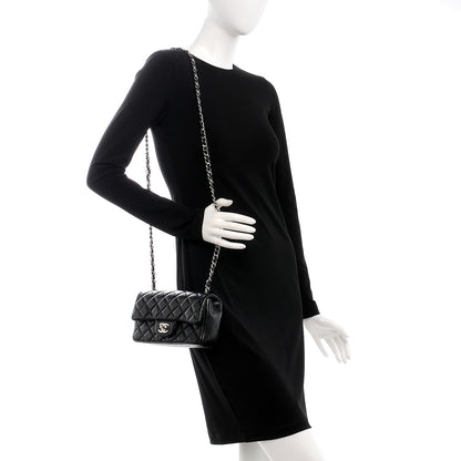 Chanel Caviar Quilted Mini Rectangular Flap Black 2 of 7