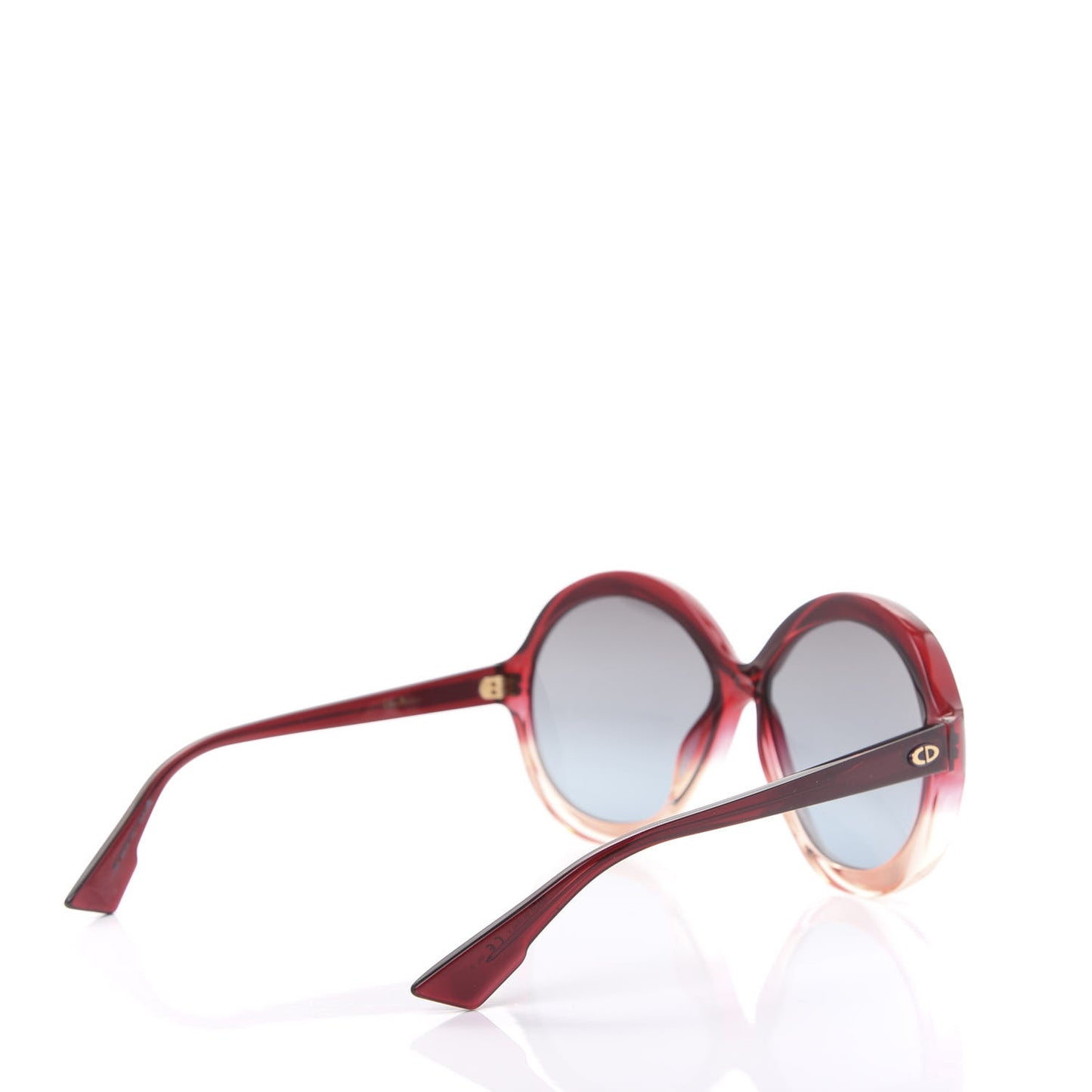 Acetate Bianca Sunglasses Burgundy Pink