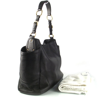 Prada Vitello Daino Double Pocket Shoulder Bag 3 of 9