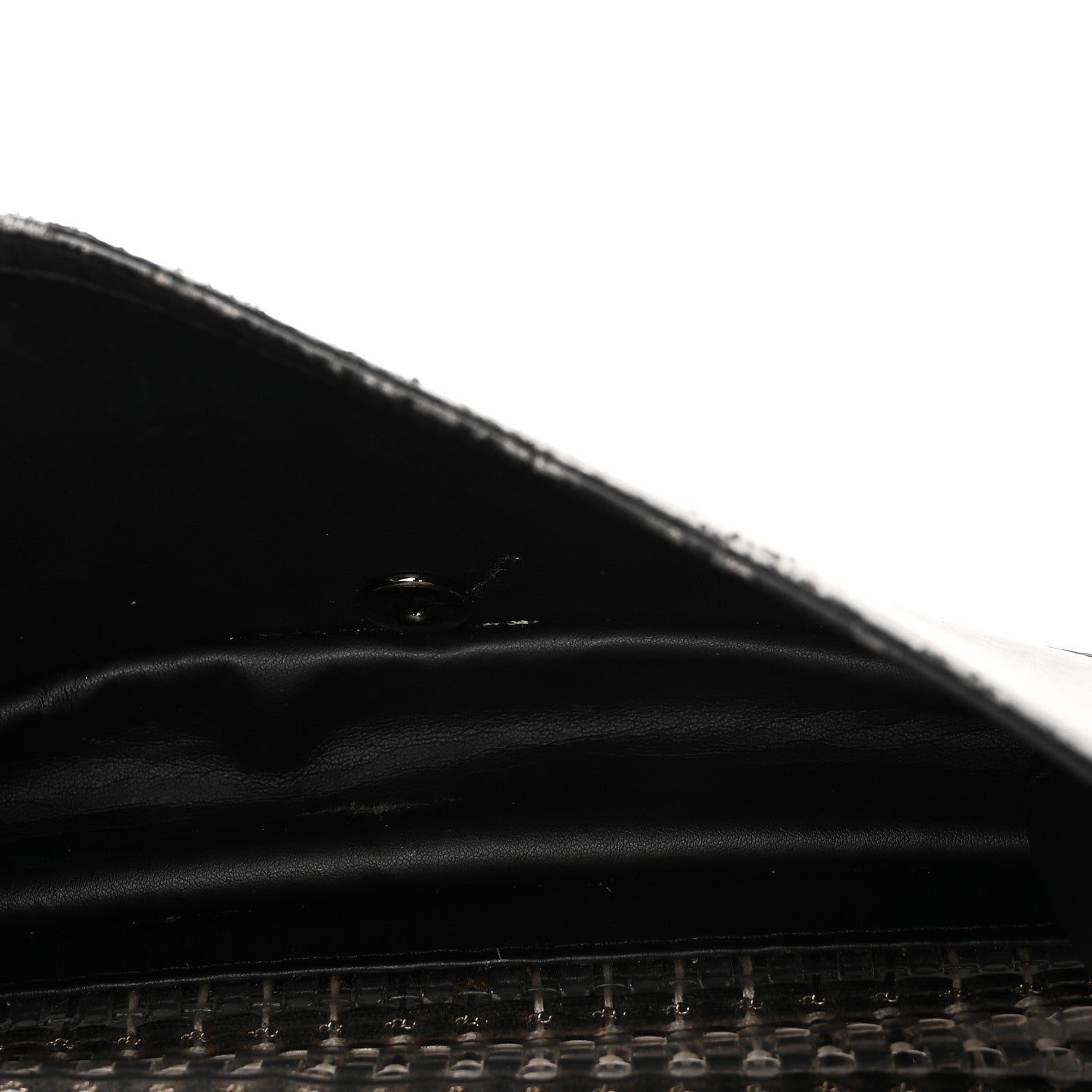 Chanel PVC Thread Woven Medium Boy Flap Black 5 of 13