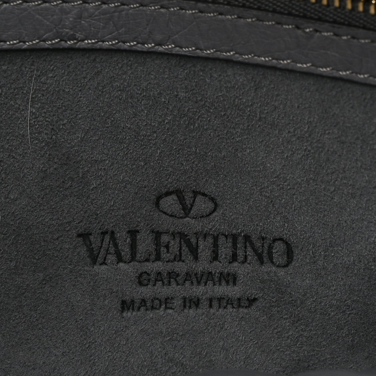 Valentino Garavani Ostrich To Be Cool Tote Grigio Perla 6 of 16