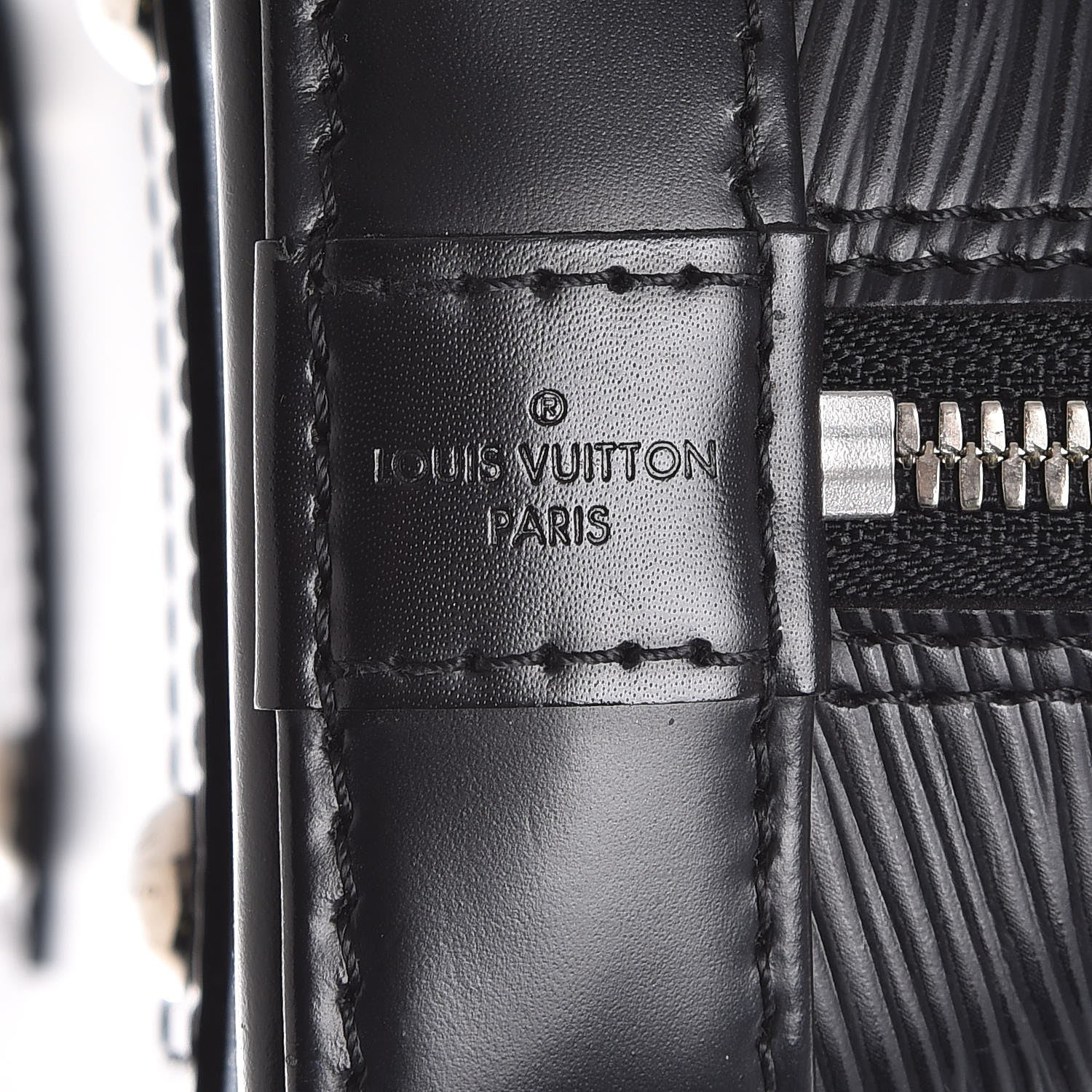 Louis Vuitton Epi Alma BB Black 7 of 7