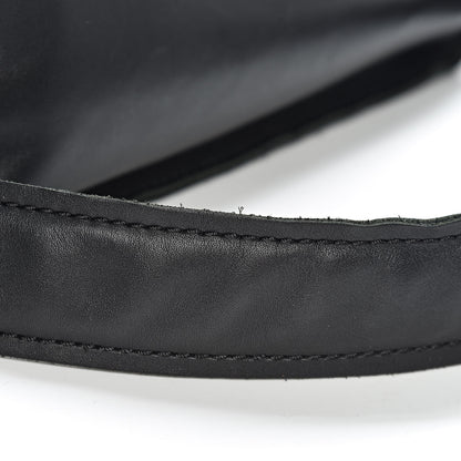 Chanel Calfskin Stitched Small Highlander Messenger Black 12 of 20