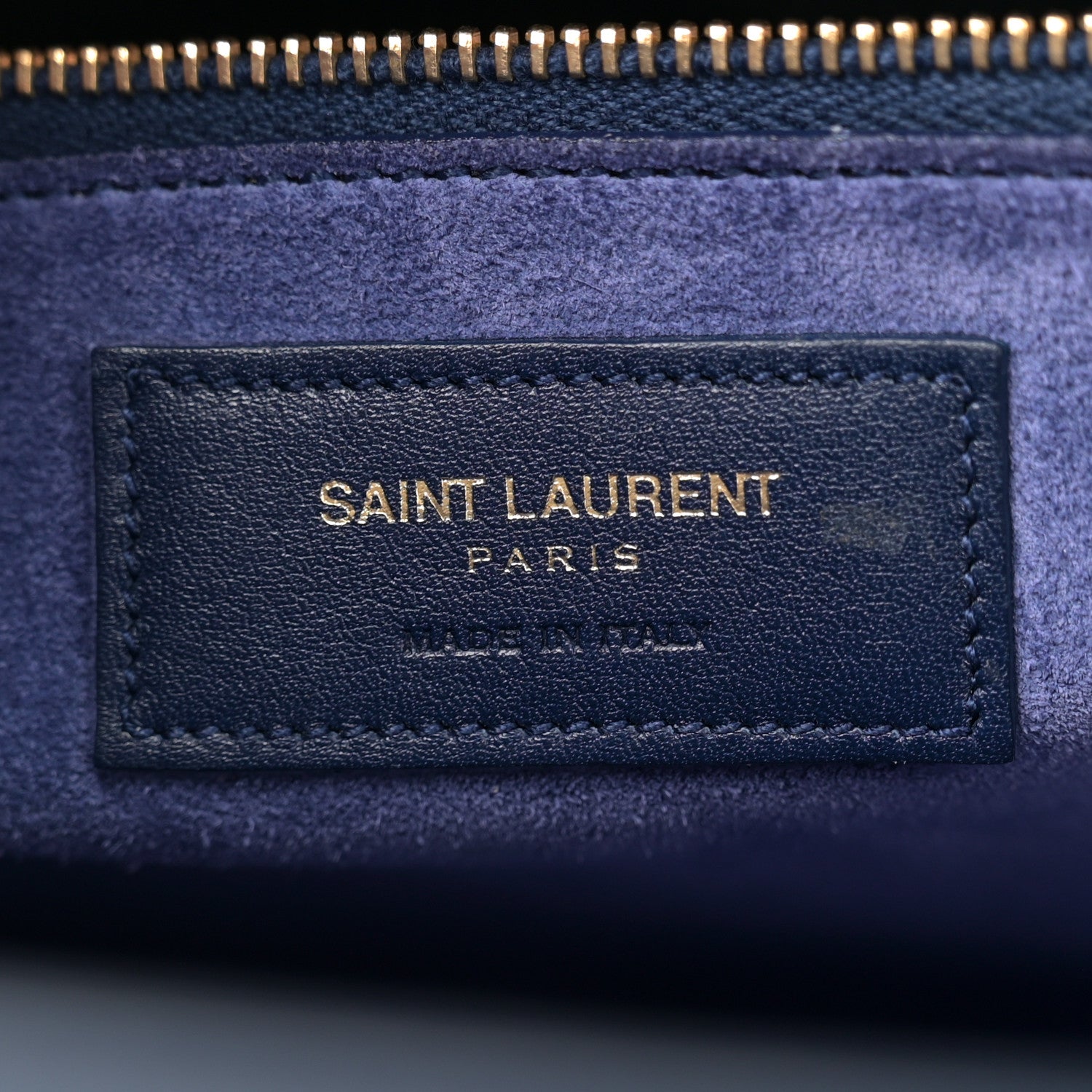 Saint Laurent Calfskin Small Sac De Jour Blue Majorelle 6 of 14