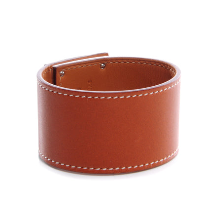 Hermes Natural Barenia Kelly Dog Cuff 40 4 of 8
