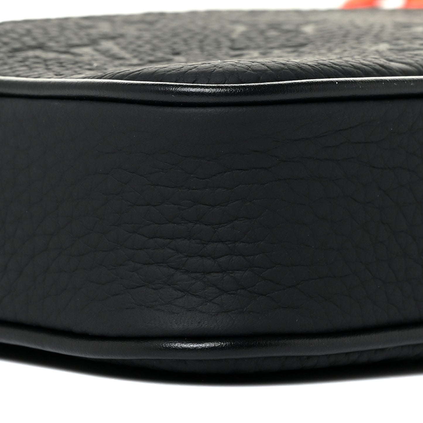 Taurillon Monogram Uniformes Solar Ray Soft Pochette Volga Belt Bag Black