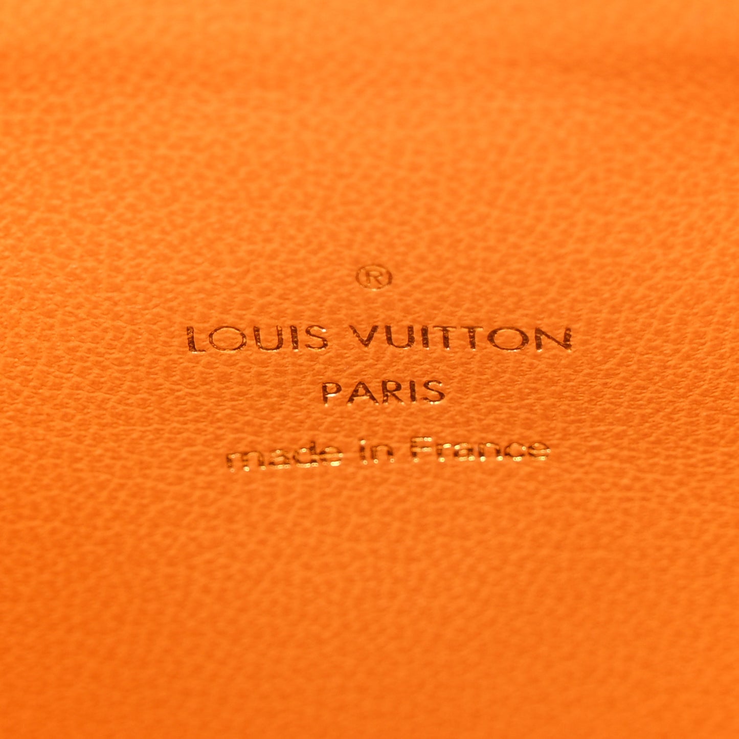 Lambskin Embossed Monogram Coussin MM Black