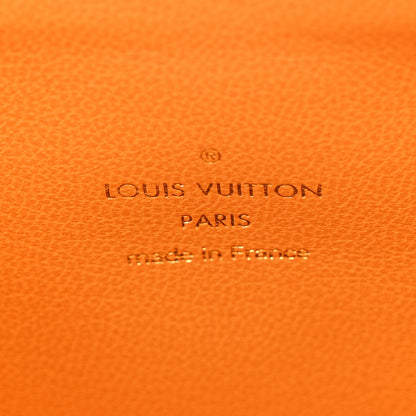 Louis Vuitton Lambskin Embossed Monogram Coussin MM Black 6 of 9
