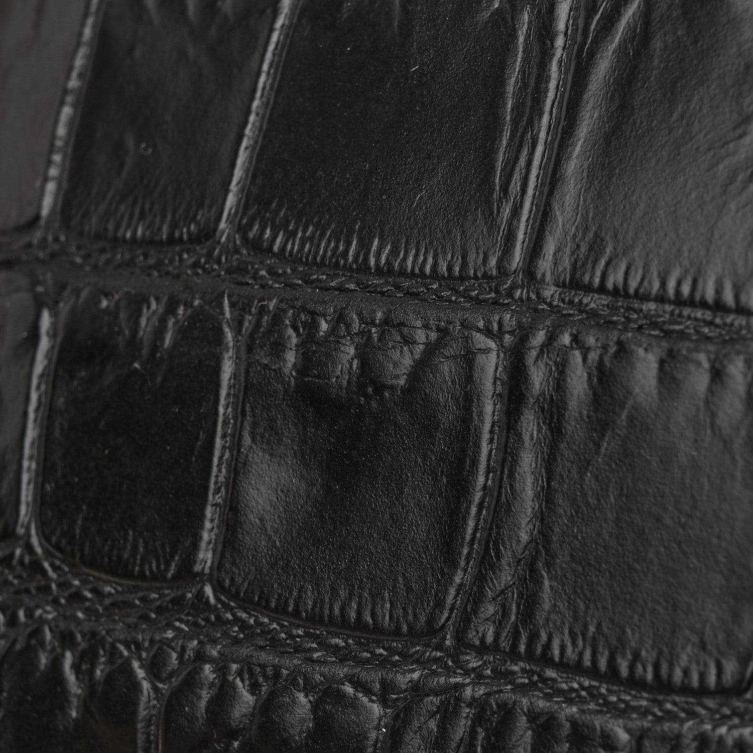 Tom Ford Calfskin Croc-Embossed Medium Jennifer Black 12 of 12