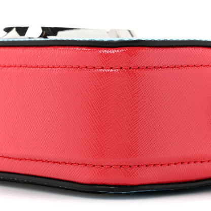 Marc Jacobs X Peanuts Saffiano Small Lucy Snapshot Camera Bag Blue Multi 9 of 10