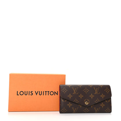 Louis Vuitton Monogram Sarah Wallet NM Fuchsia 9 of 9