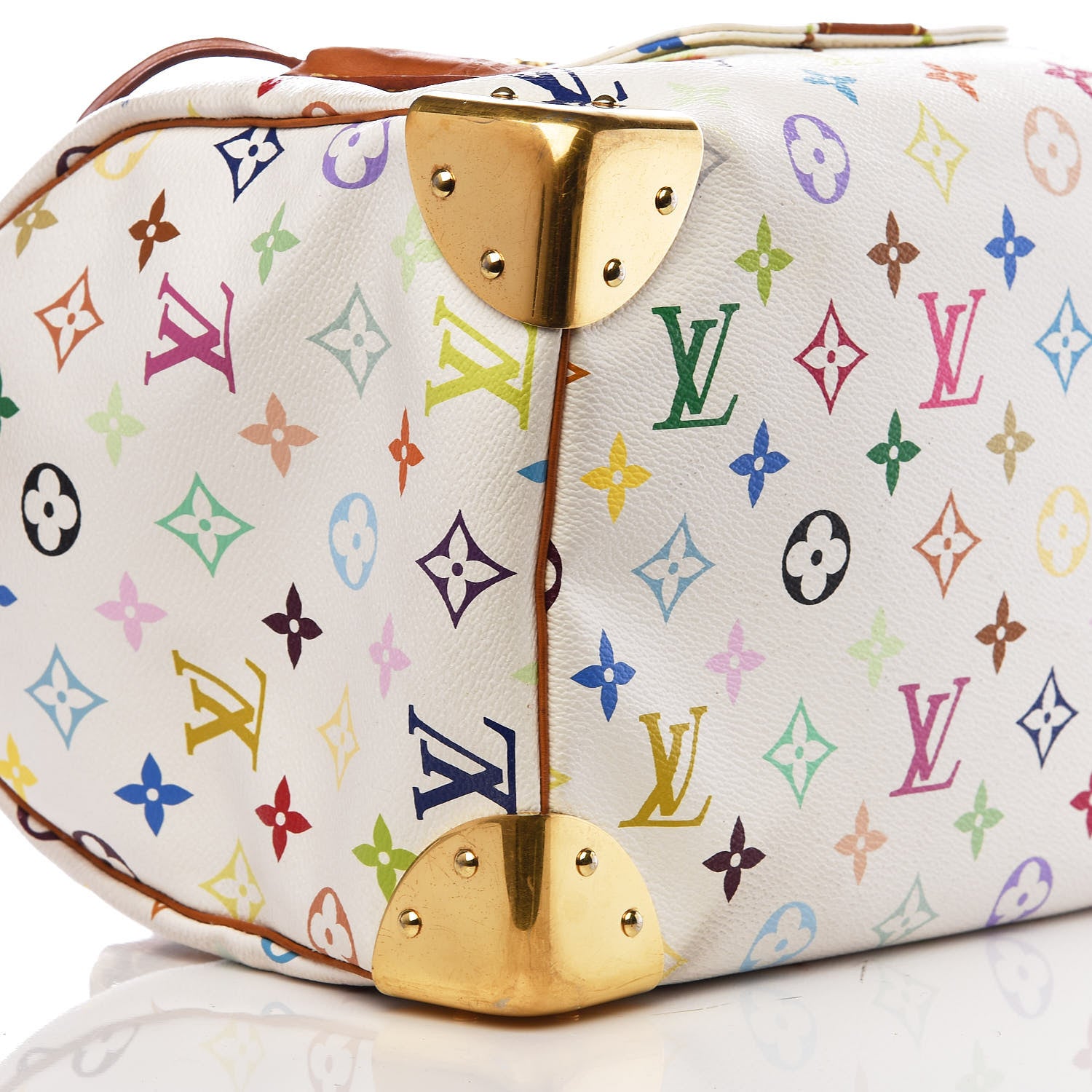 Louis Vuitton Monogram Multicolor Speedy 30 White 6 of 8