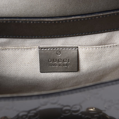 Gucci Shine Guccissima Medium Emily Chain Shoulder Bag Sasso 6 of 10