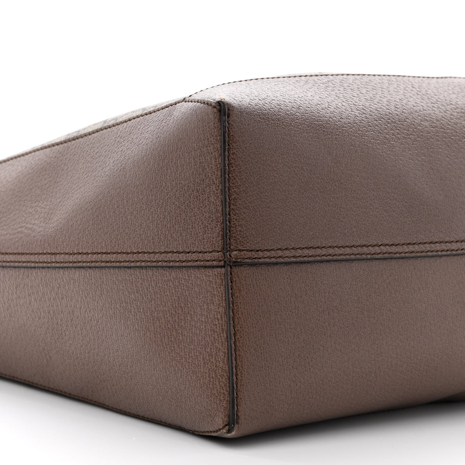 Gucci GG Supreme Monogram Web Ophidia Tote Brown 10 of 15