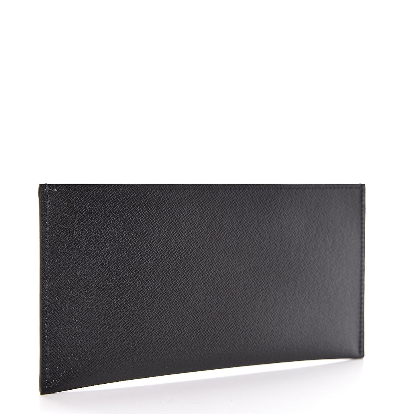 Calfskin Felicie Chain Wallet Card Holder Insert Black