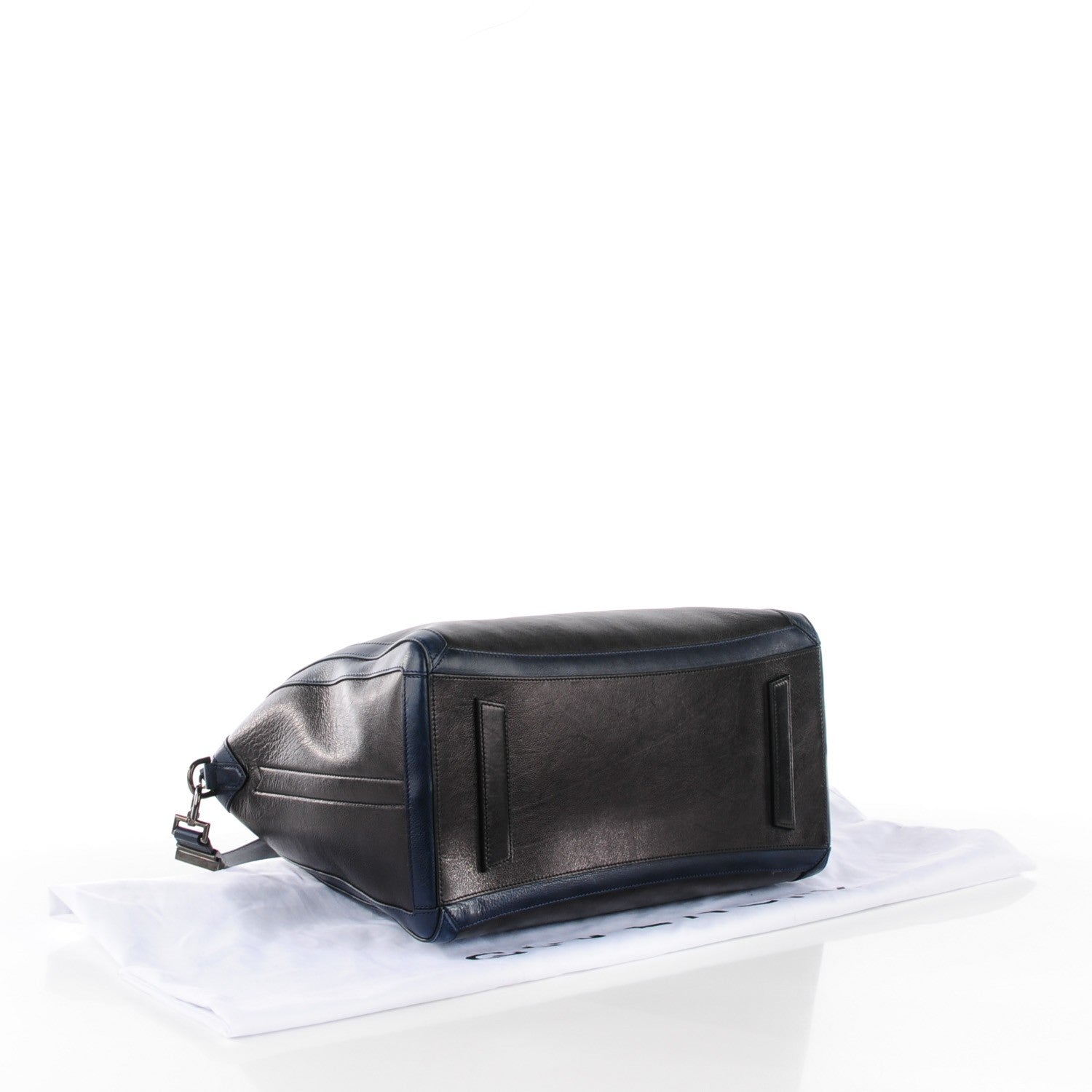Givenchy Calfskin Large Bi-Color Antigona Duffel Black Navy 4 of 9