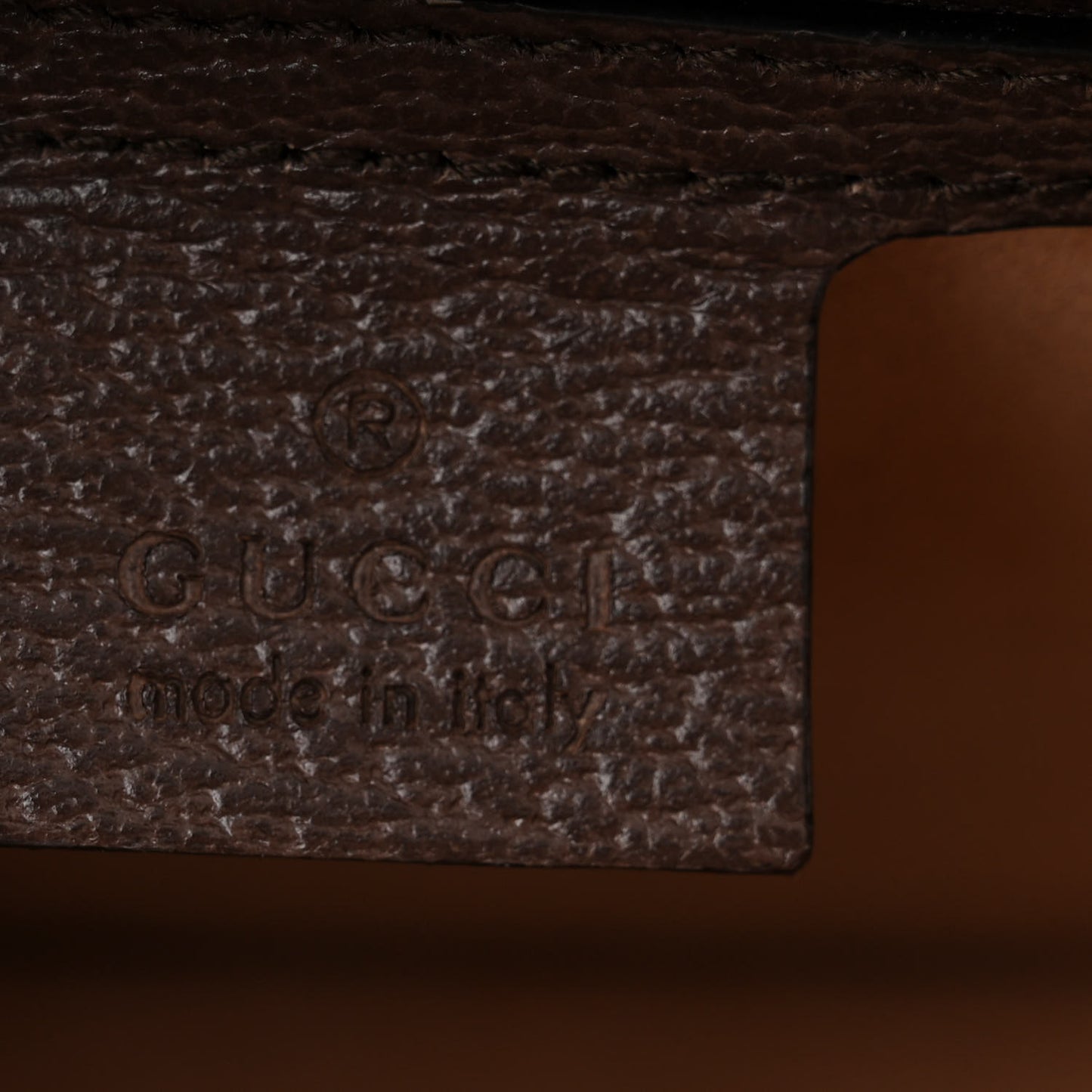 GG Supreme Monogram Textured Dollar Calfskin Web Small Ophidia Padlock Top Handle Bag Beige Ebony New Acero