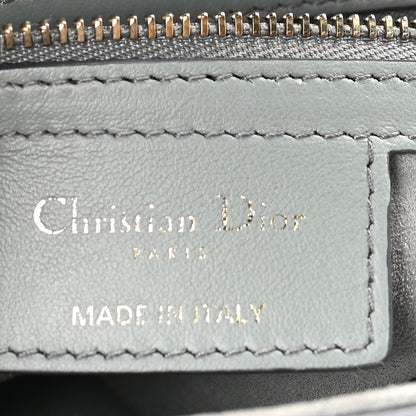 Christian Dior Calfskin Saddle Bag Gris 6 of 10