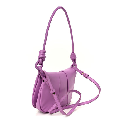 Loewe Shiny Nappa Calfskin Paseo Satchel Rockrose 2 of 10