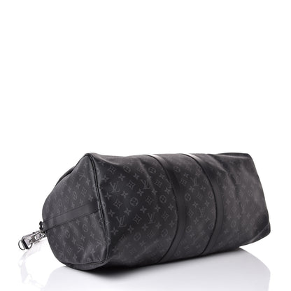 Louis Vuitton Monogram Eclipse Keepall Bandouliere 55 4 of 8