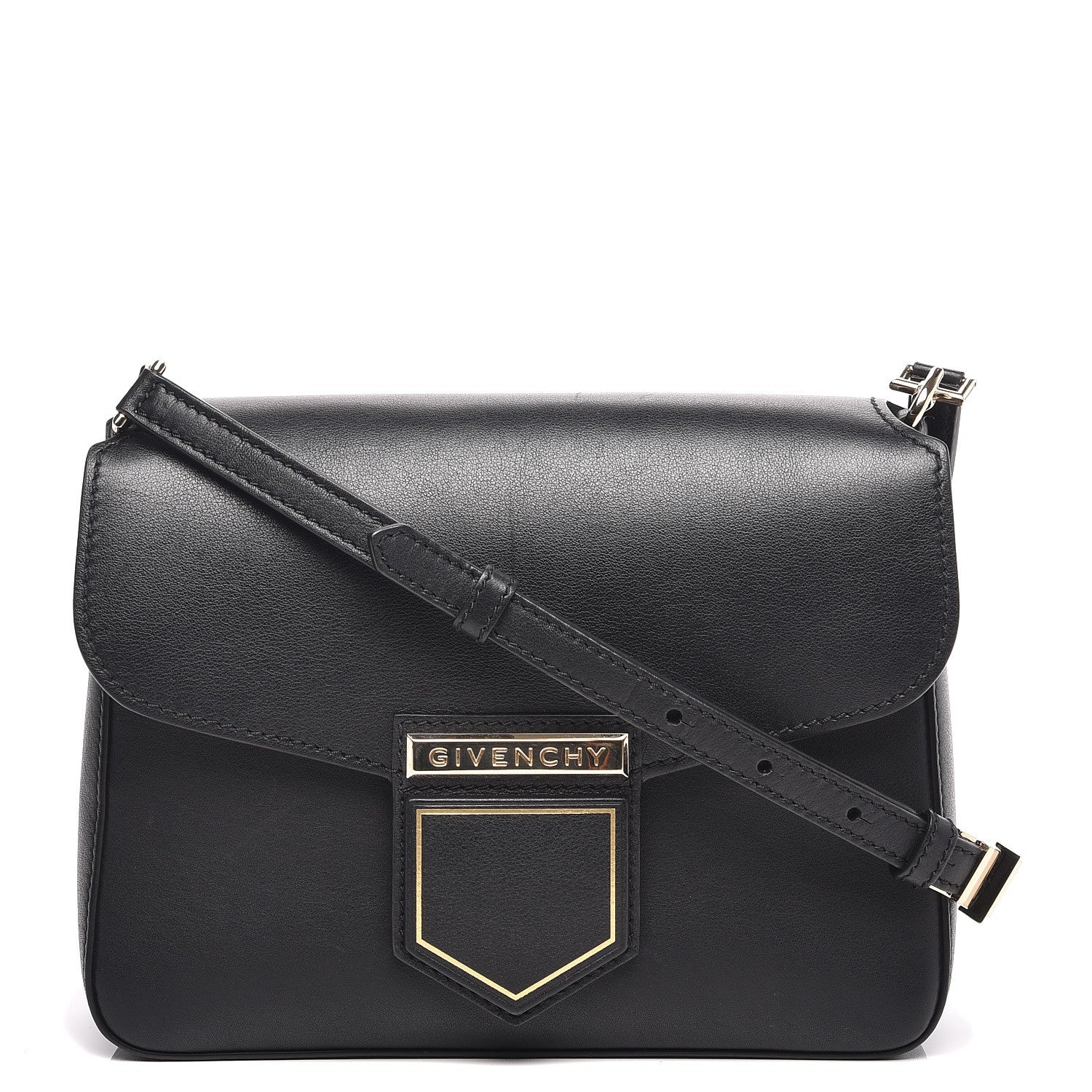 Givenchy Calfskin Small Nobile Shoulder Bag Black 1 of 7