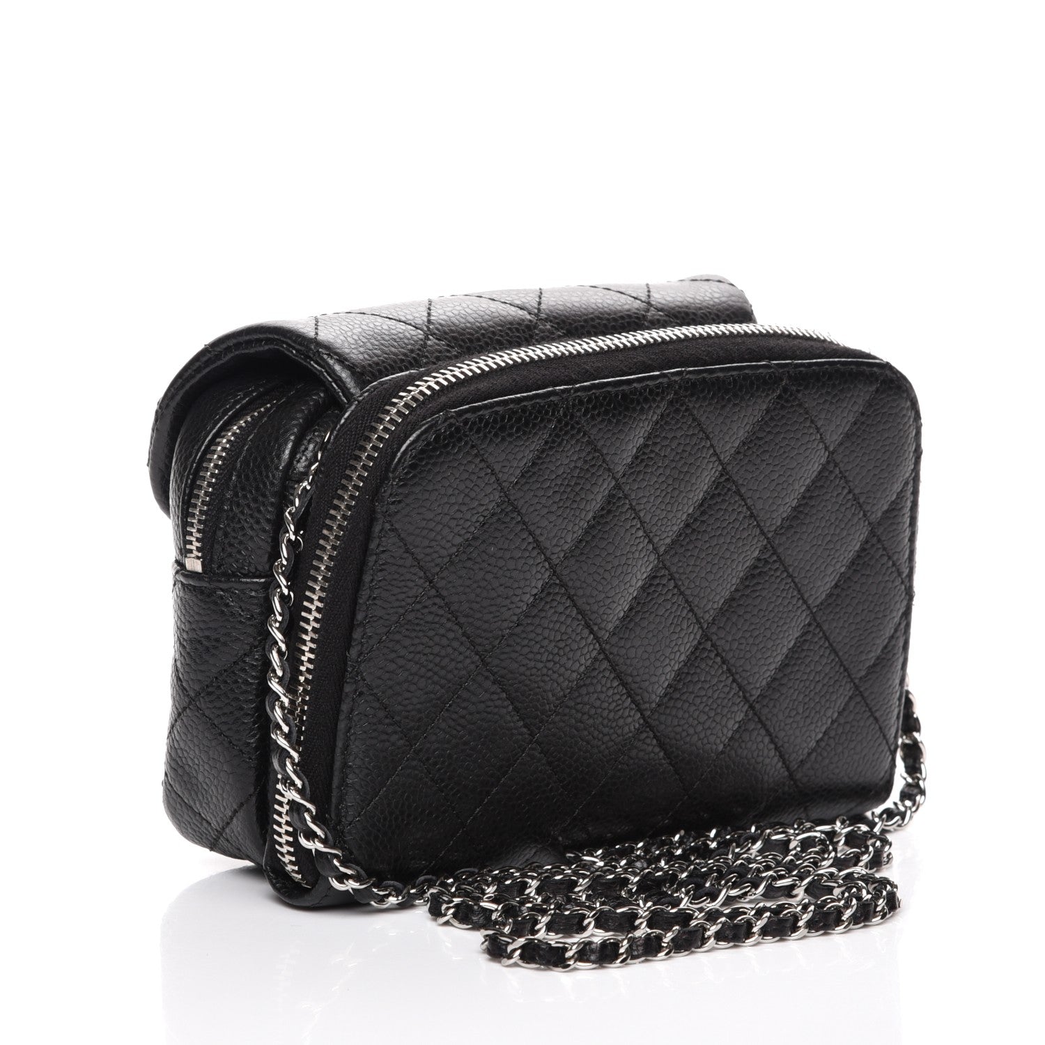 Chanel Caviar Quilted New Mini Flap Black 2 of 15