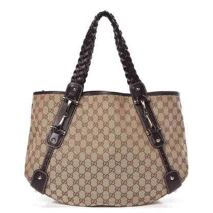 Gucci Monogram Medium Pelham Shoulder Bag Dark Brown 1 of 10