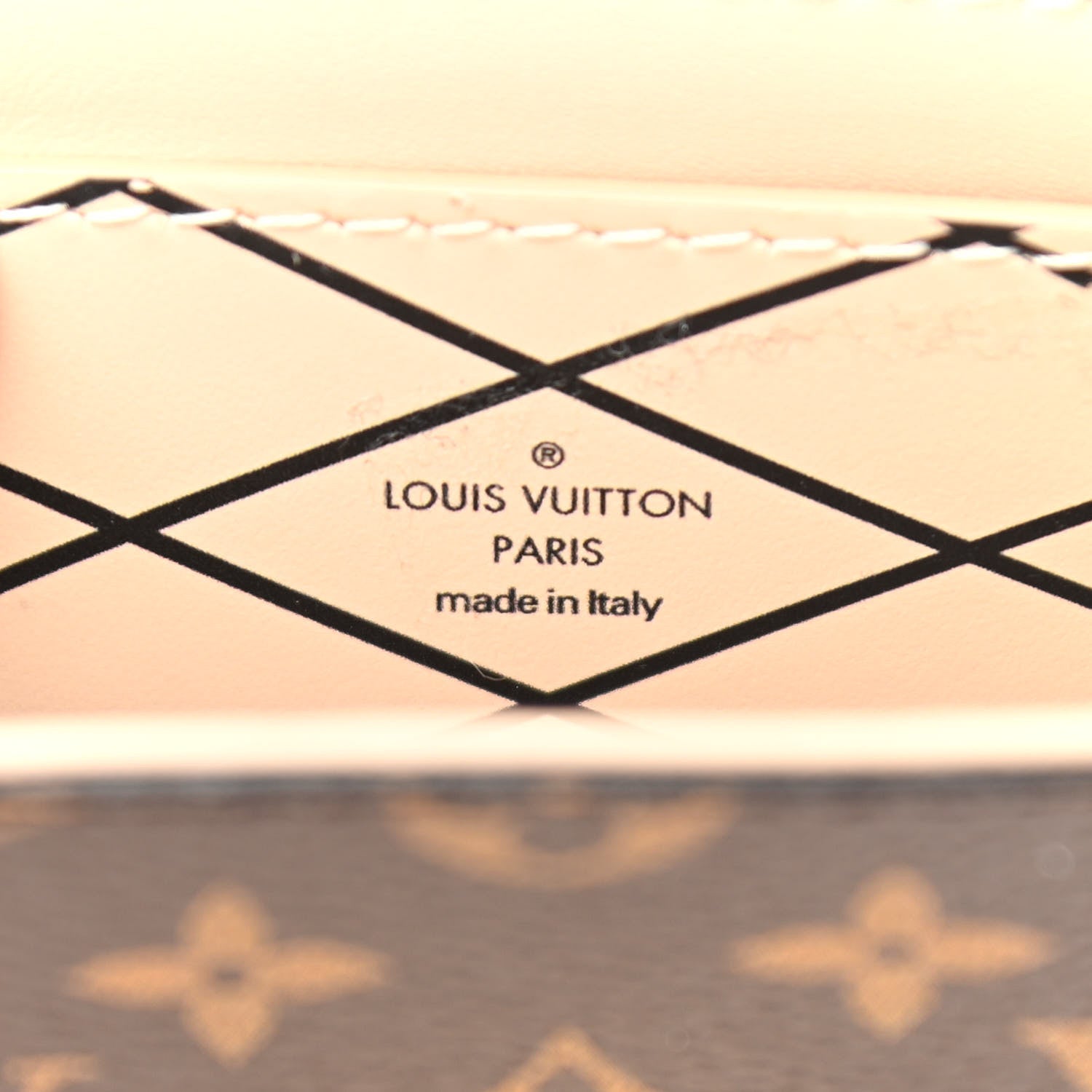 Louis Vuitton Monogram Pochette Trunk Verticale Black 6 of 10