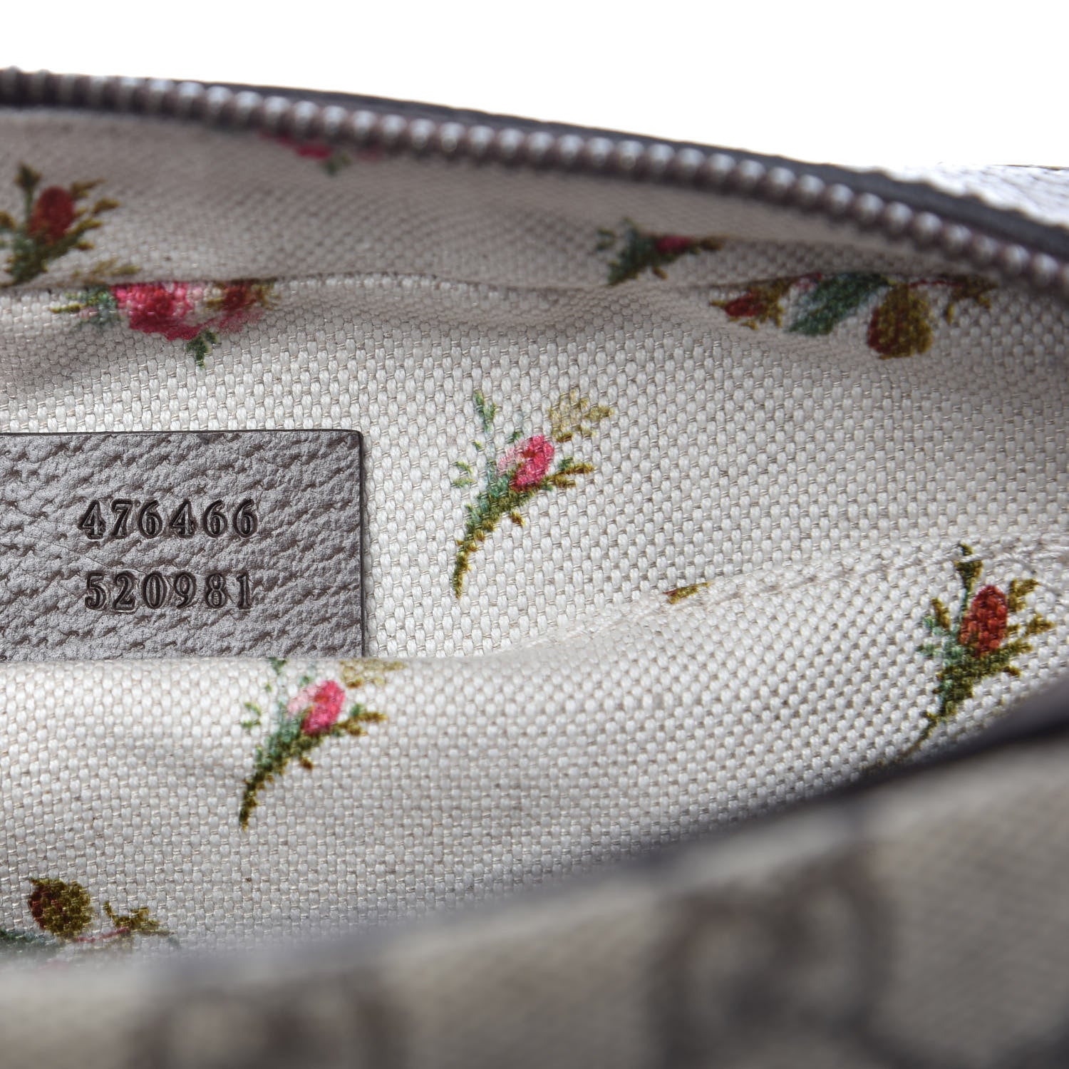 Gucci GG Supreme Monogram Web Neo Vintage Shoulder Bag Beige New Acero Crop 9 of 11