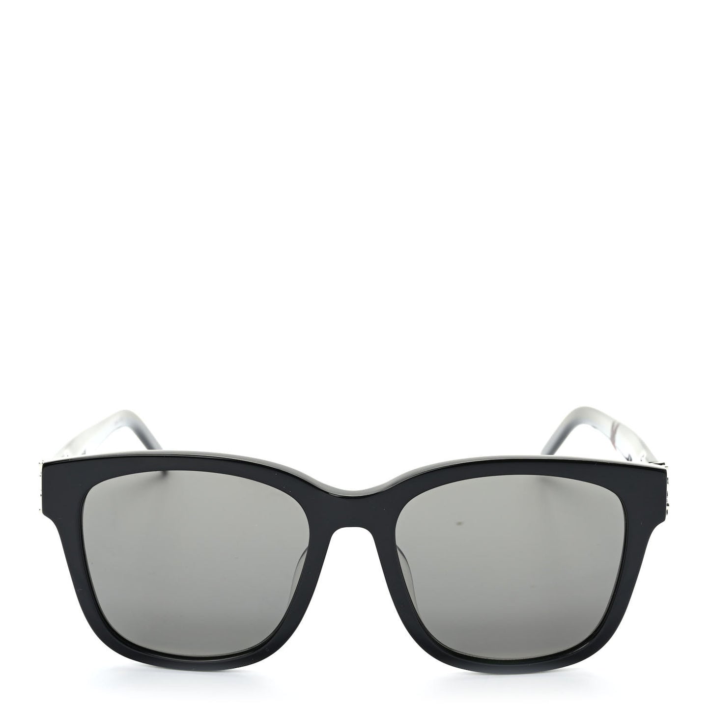 Acetate Square Sunglasses SL M68 Black