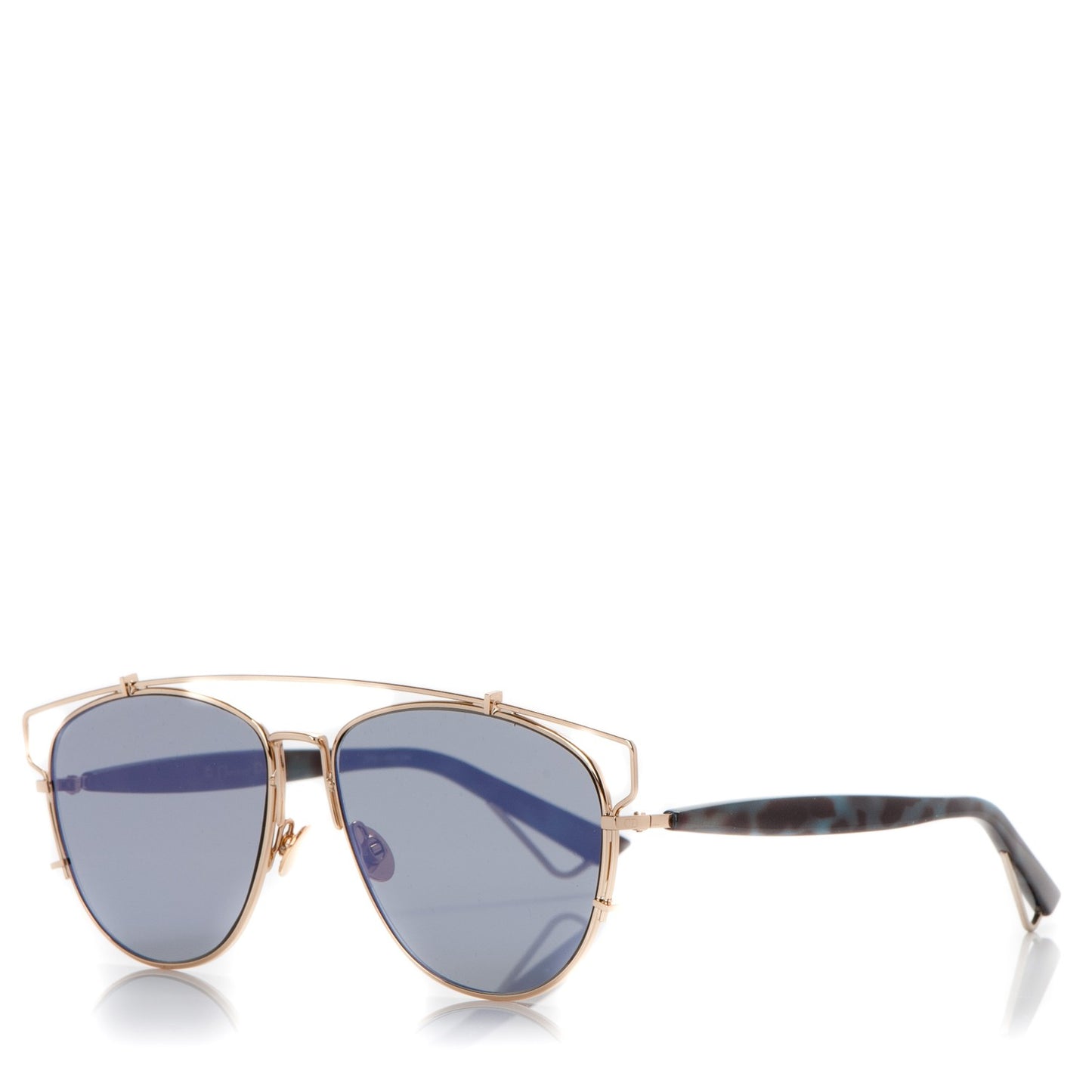 Technologic Sunglasses Gold Blue