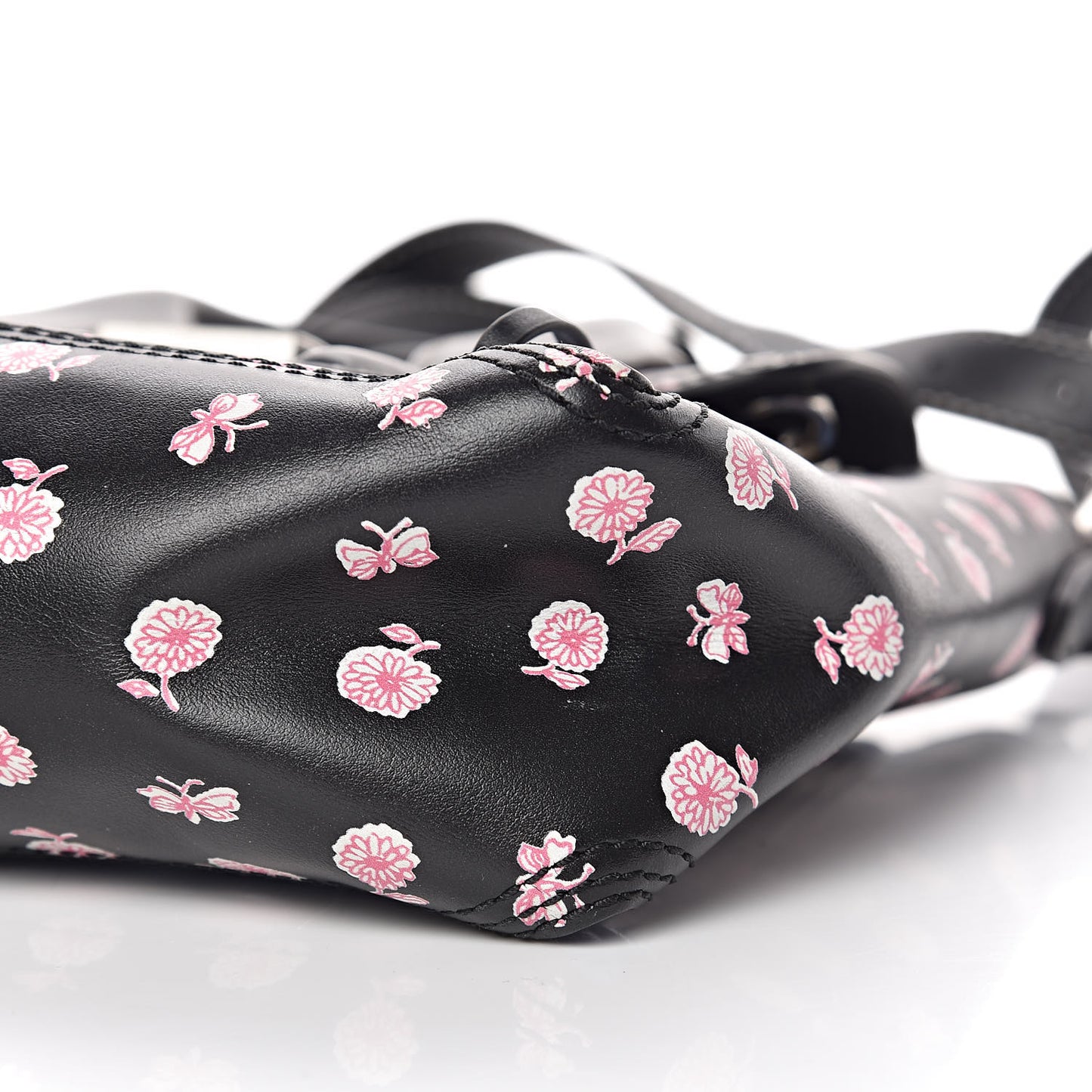 3.1 Calfskin Floral Print Mini Pashli Multicolor