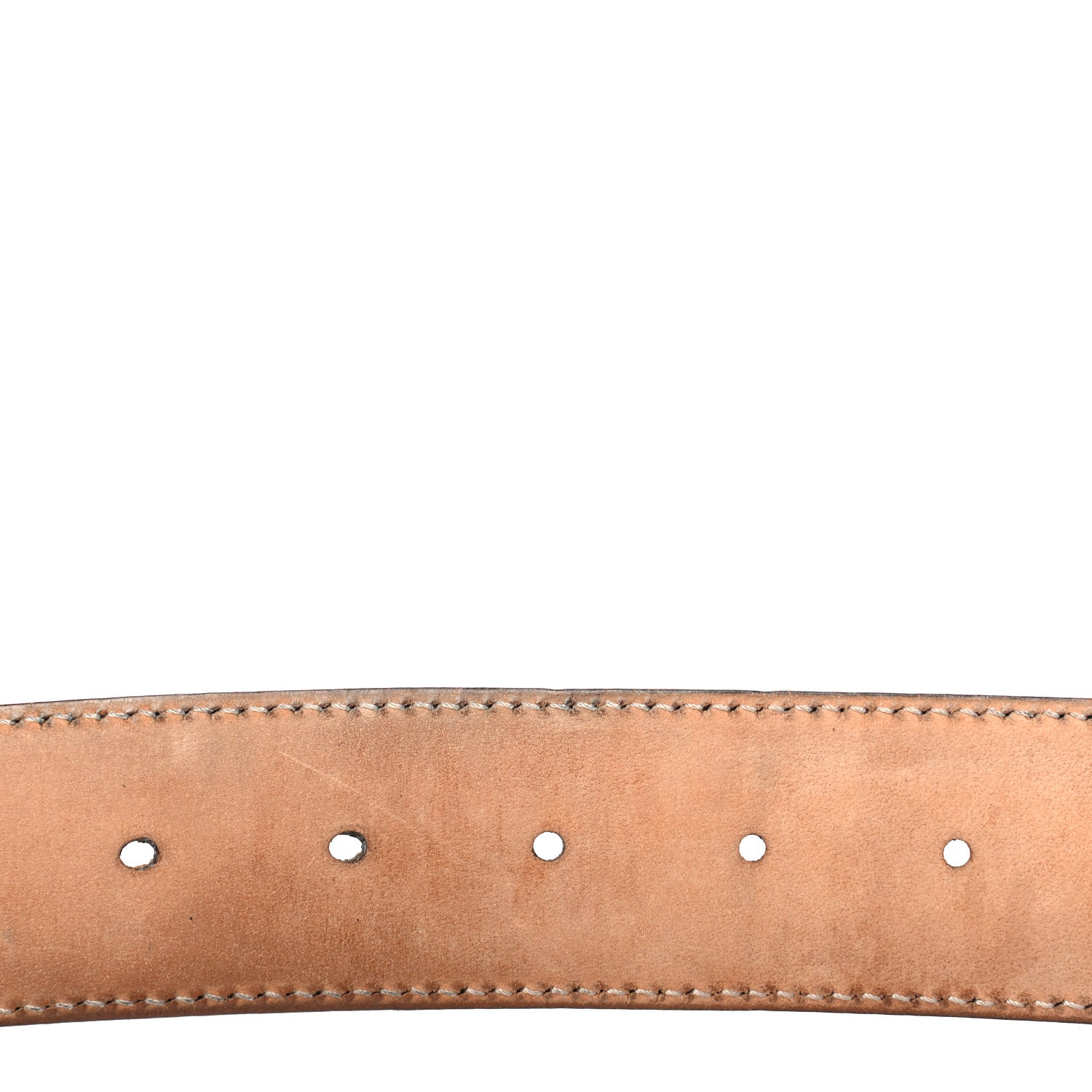 Gucci Guccissima Interlocking G Belt 95 38 Black 3 of 6