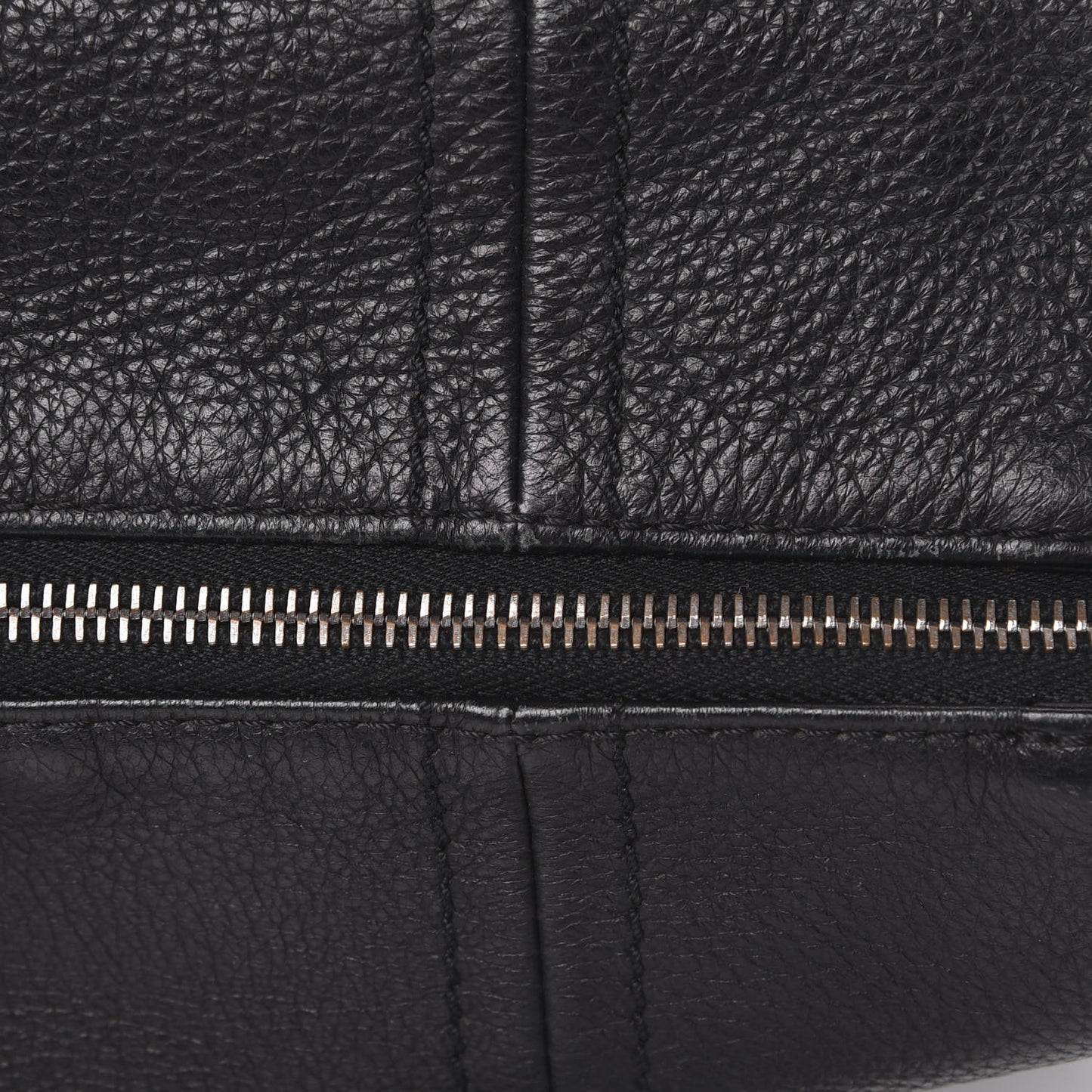Deerskin Luxe Ligne Tote Black