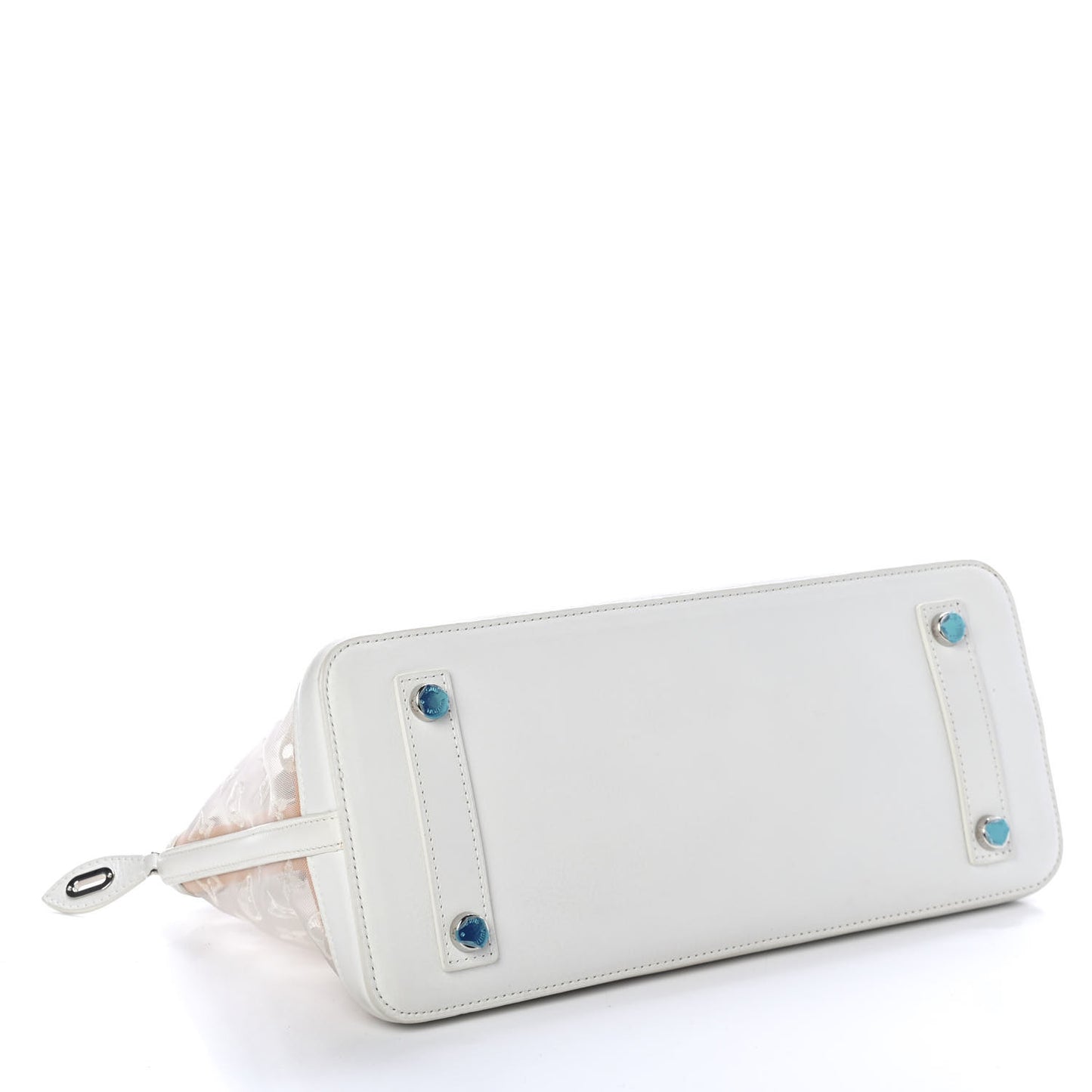 Monogram Transparence Lockit East-West White