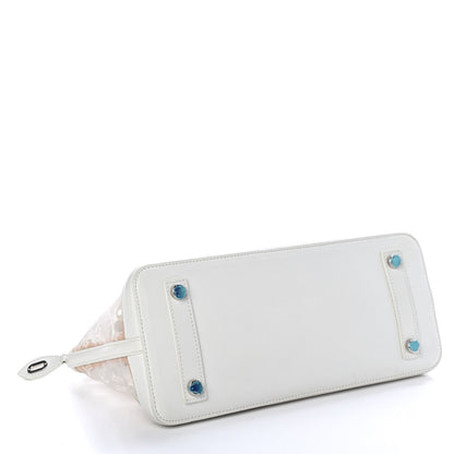 Louis Vuitton Monogram Transparence Lockit East-West White 5 of 5