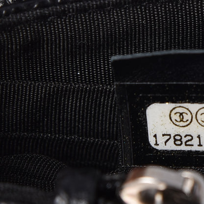 Chanel Caviar Half Moon Wallet On Chain WOC Black 8 of 9