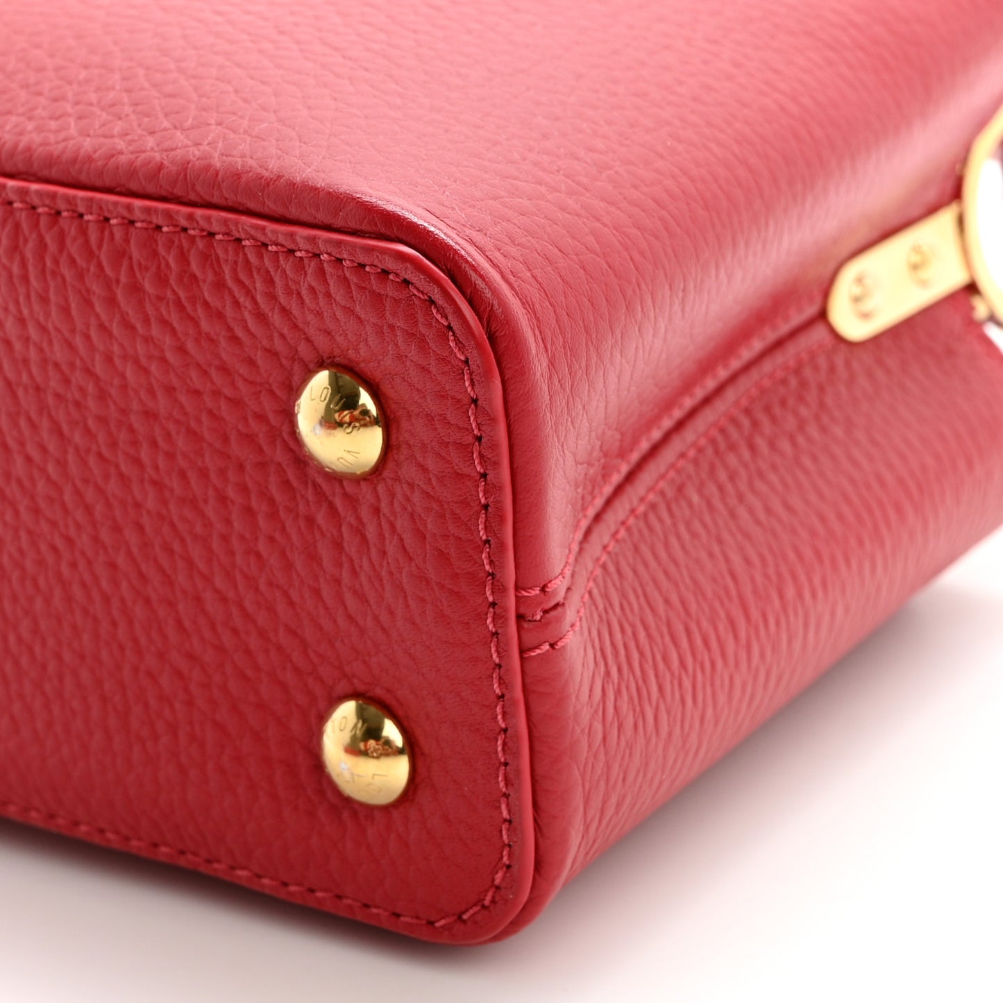 Taurillon Mini Capucines Scarlet