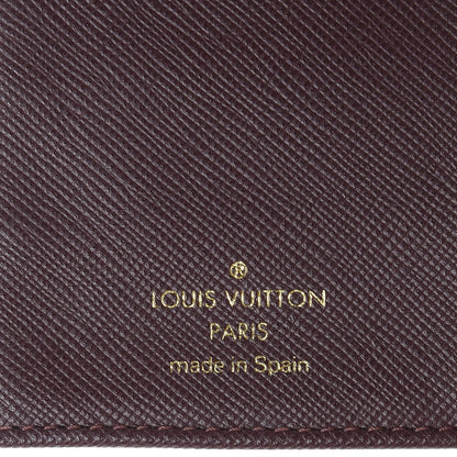 Louis Vuitton Mini Lin Small Ring Agenda Cover Cherry 6 of 9