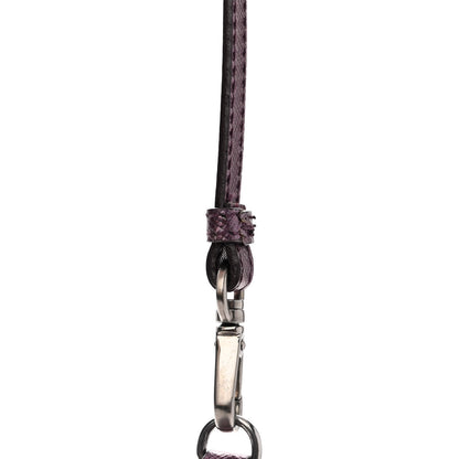 Prada Metallic Saffiano Lux Crossbody Bag Mirtillo 12 of 13
