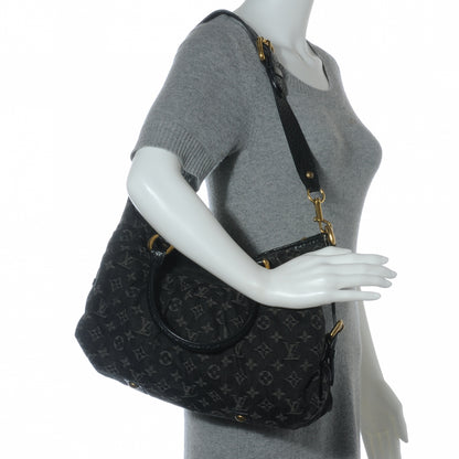 Louis Vuitton Denim Neo Cabby MM Black 2 of 7