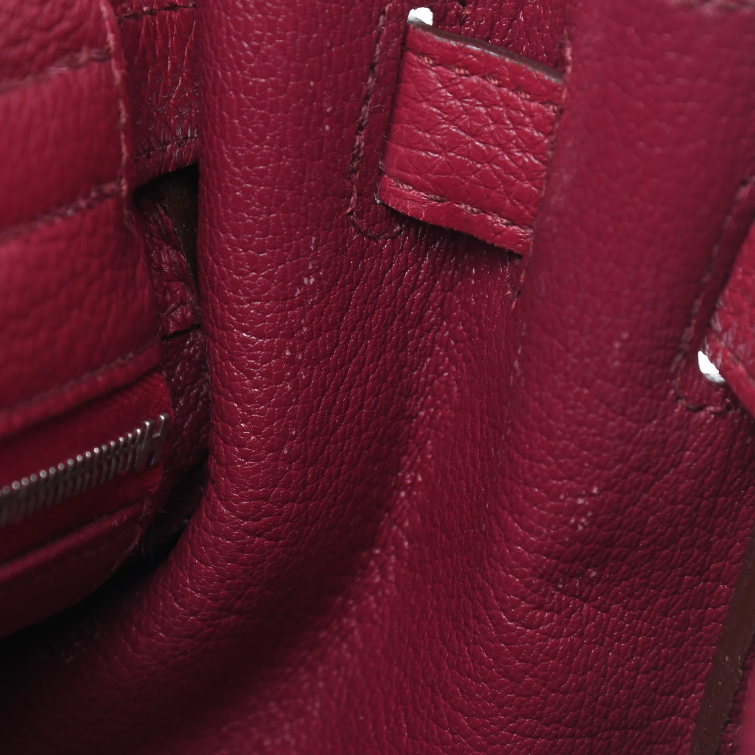 Hermes Togo Kelly Retourne 32 Rubis 10 of 25