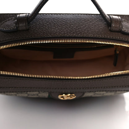 Gucci GG Supreme Web Small Ophidia Top Handle Shoulder Bag Brown 5 of 11